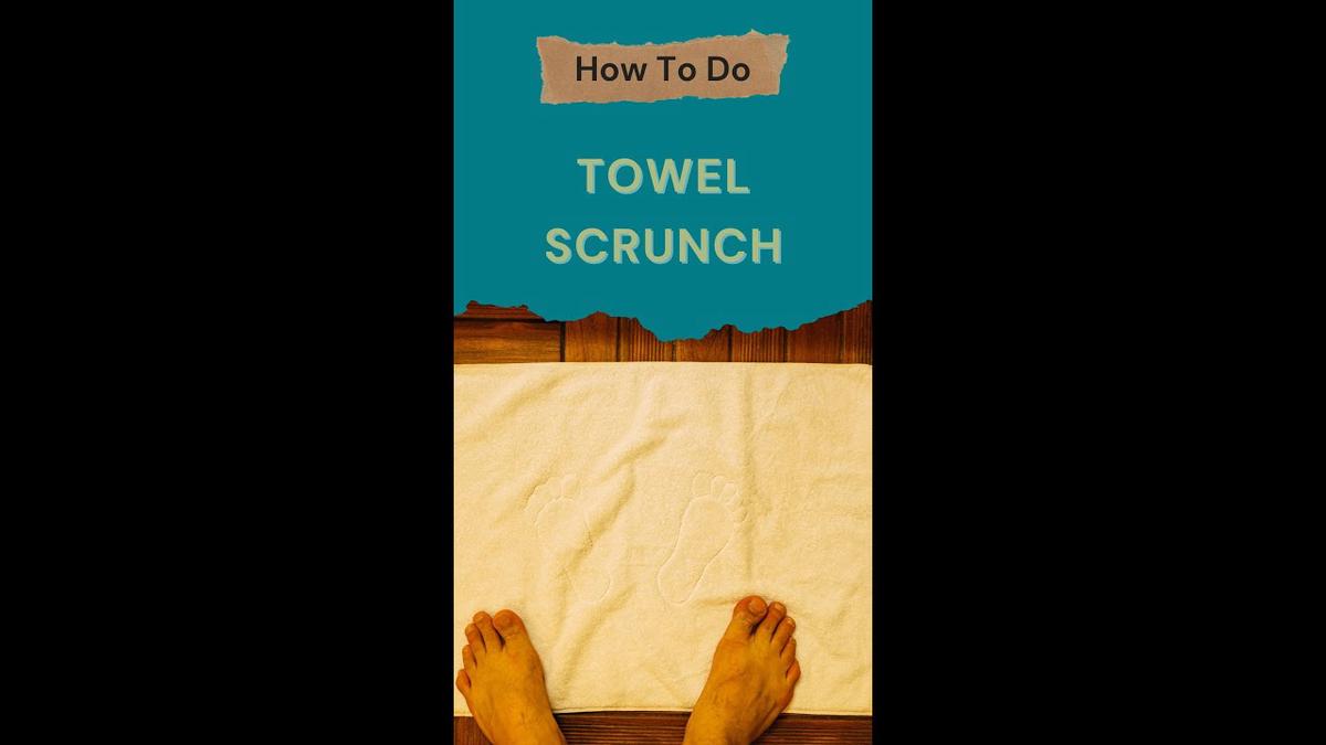 'Video thumbnail for How To Do: Towel Scrunches for Runners Foot Strength'